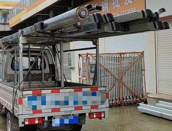 工業(yè)抗風(fēng)門運輸案例